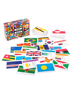 Flash Cards - Flags of The World – Set of 216